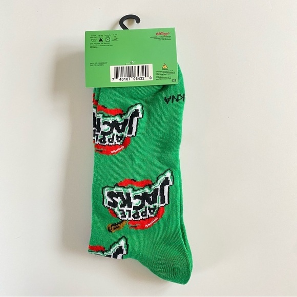 KELLOGG’S APPLE JACKS Novelty Socks - Picture 2 of 6